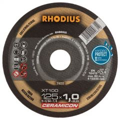 Rhodius Trennscheiben XT100 - Gerade 125 x 1,0 x 22,2 mm